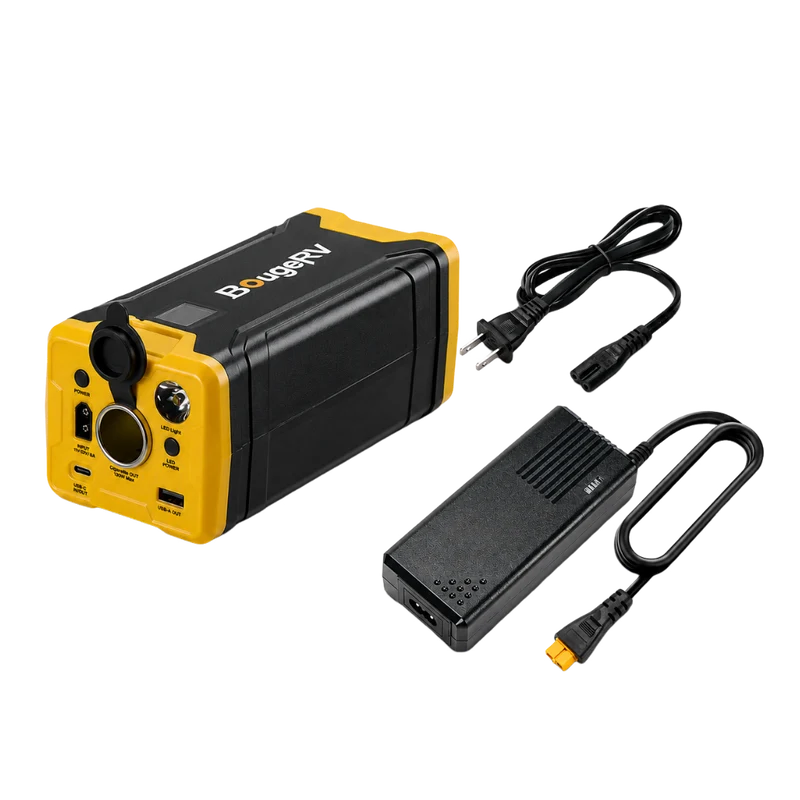 BougeRV 266Wh Portable Power Station for Fridge