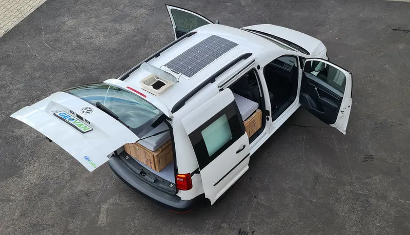 VW Caddy 4 Heckklappe/ Kofferraumdeckel - Thermomatte / Isolationsmatte / Innenisolierung - Set 1-teilig für VW Caddy 4 kurzer und langer Radstand 2006-2020