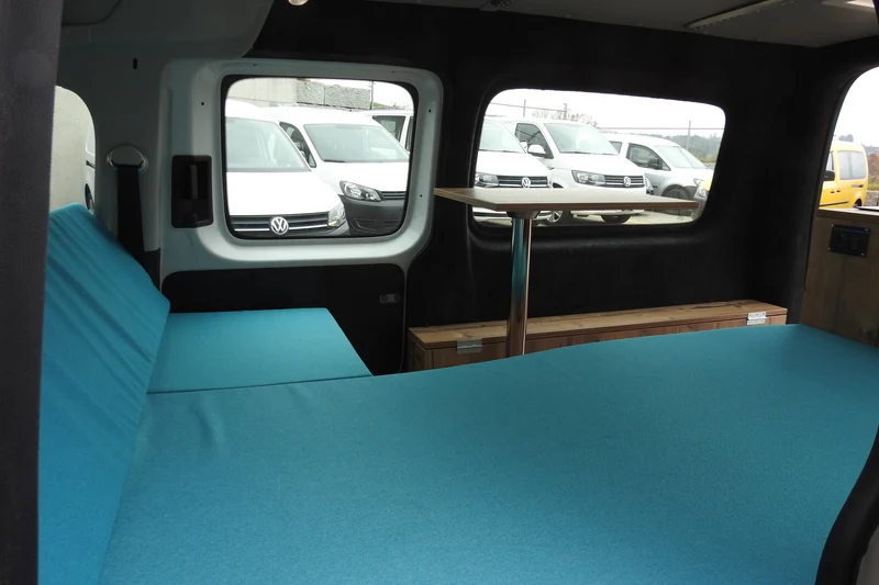 VW Caddy 4 - Thermomatte / Isolationsmatte / Innenisolierung - Set 8-teilig für VW Caddy 4 langer Radstand 2006-2020 mit Heckklappe