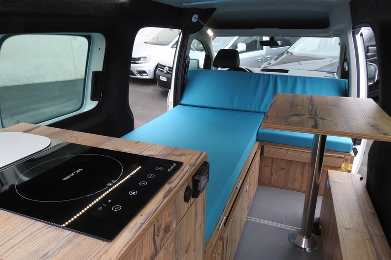 VW Caddy 4 - Thermomatte / Isolationsmatte / Innenisolierung - Set 8-teilig für VW Caddy 4 langer Radstand 2006-2020 mit Heckklappe