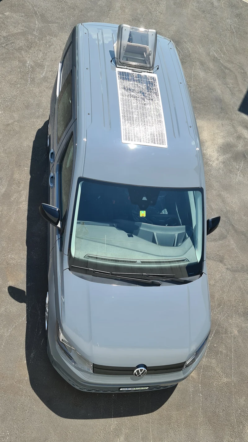 Thermomatte, VW Caddy 5, Fahrerhaus, PREMIUM BLACKLINE