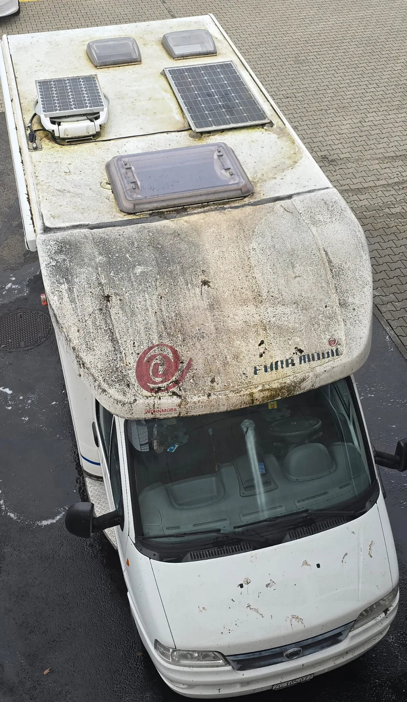 Fahrzeugreinigung für Wohnmobile und Reisemobile bis 10 Meter / Reinigung für Camper / Ducato / Jumper / Boxer / Master / Transit