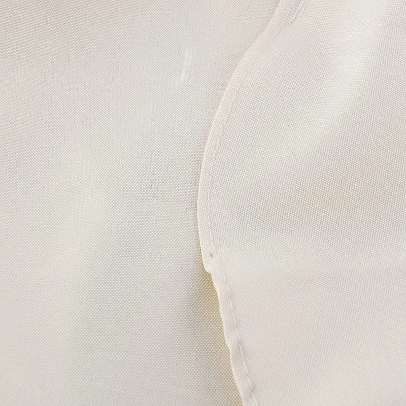 SMLJFO Sonnenschirm Ersatzdach 3 m, 8 Streben, UV-Schutz, Beige