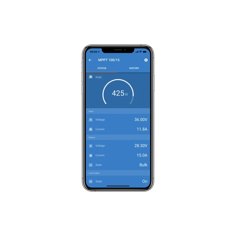SmartSolar MPPT 75/15 Solarladeregler mit Bluetooth