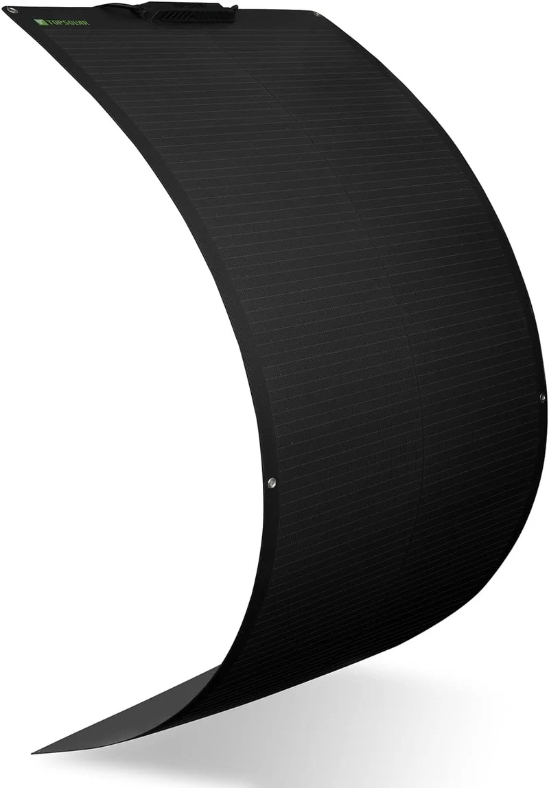 Flexibel Solarmodul 180 Watt/ Solarpanel 12V Monokristallin für Wohnmobil/ Auto/ Wohnwagen/ Boot/ 12V Batterien