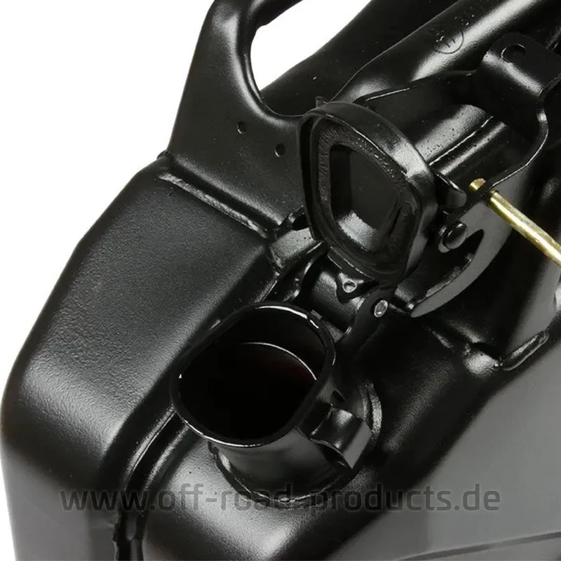 Reserve Kanister 20 Liter Stahl - Schwarz