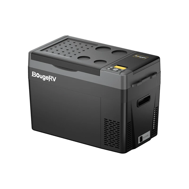 BougeRV CRPRO30 30 Quart 12V Portable Car Fridge Freezer