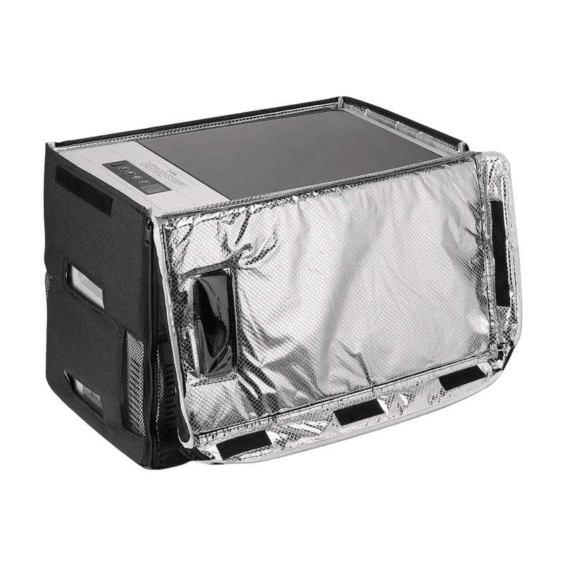12V 30 Quart (28L) Portable Fridge & 30 Quart Insulated Protective Cover