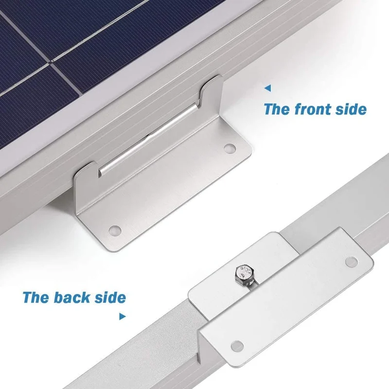 Solar Panel Mounting Z Bracket Mount Kits （4 set 16 Units）