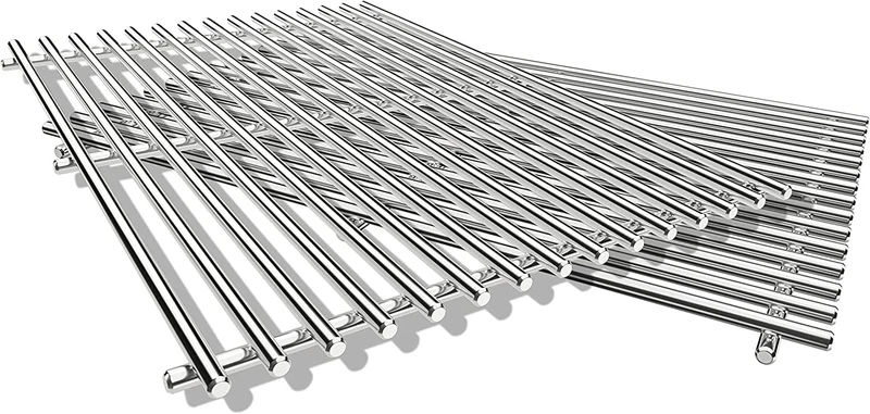 GFTIME 7527 Grillrost Edelstahl 44,4 x 30 cm für Weber Spirit, 2 Stück