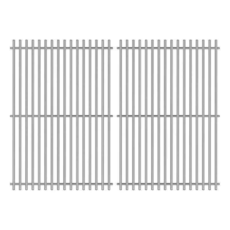 GFTIME 7527 Grillrost Edelstahl 44,4 x 30 cm für Weber Spirit, 2 Stück