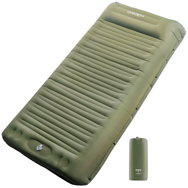 Origem Isomatte aufblasbar, 14 cm ultraleichte Camping-Schlafmatte