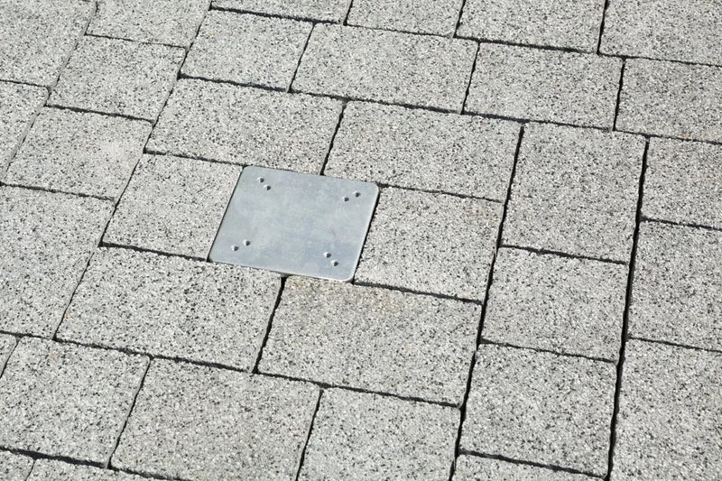 Schneider Universal-Bodenanker 897-50 für Ampelschirme, silbergrau