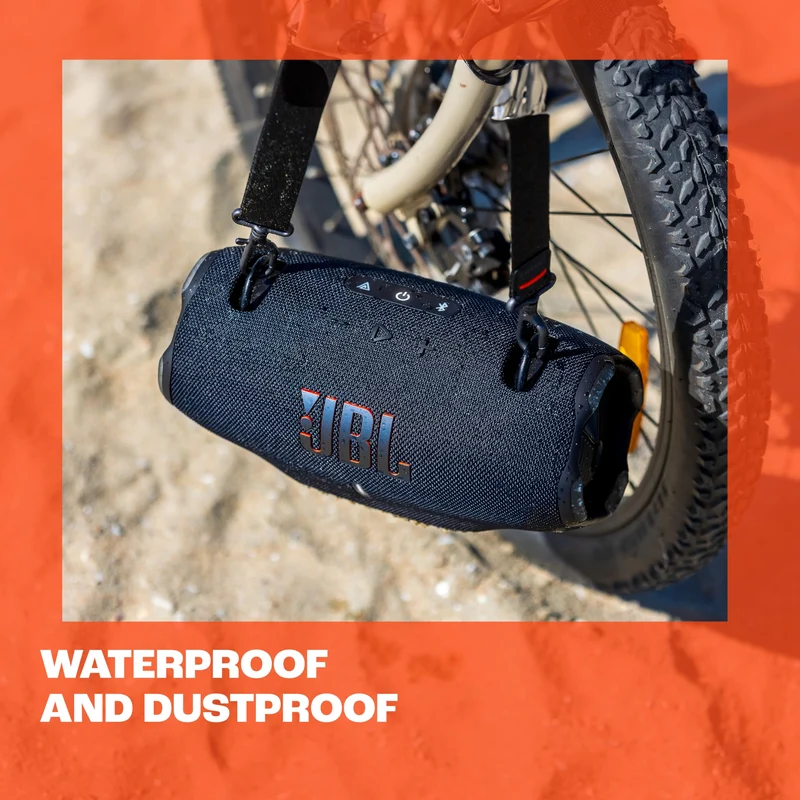 JBL Xtreme 4 Bluetooth-Lautsprecher – tragbar, wasserdicht, schwarz