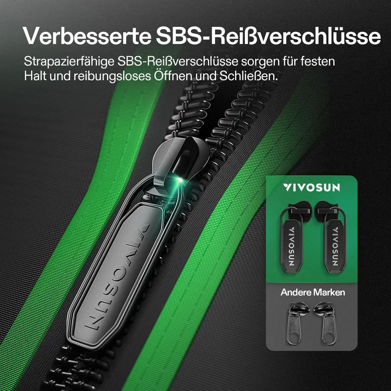 VIVOSUN Growzelt 90x50x160 cm mit Mylar und Sichtfenster