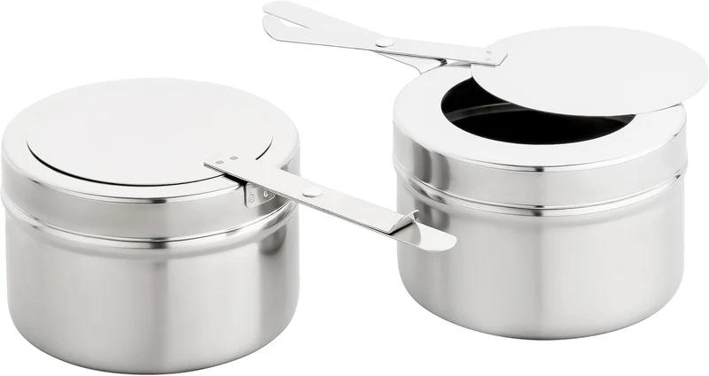 Morleos Chafing Dish Edelstahl Speisewärmer GN 1/1 9 Liter