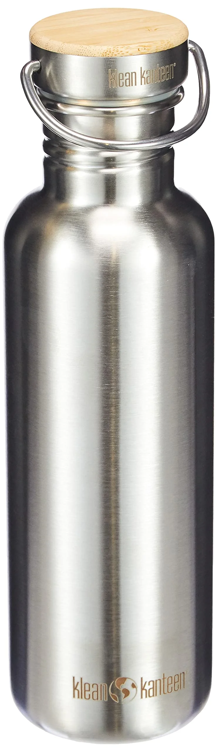 Klean Kanteen Reflect Edelstahl Trinkflasche 800 ml Brushed Stainless