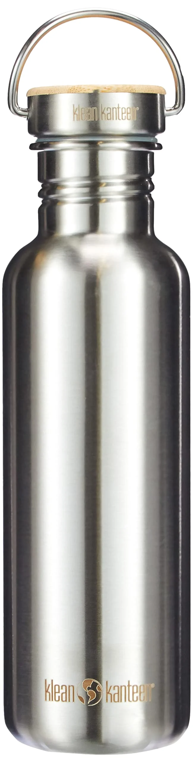 Klean Kanteen Reflect Edelstahl Trinkflasche 800 ml Brushed Stainless