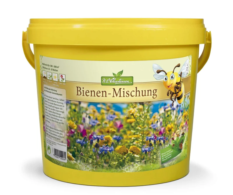 Chrestensen BIG Eimer Blumensaatgut Bienenweide für 500–1000 m²