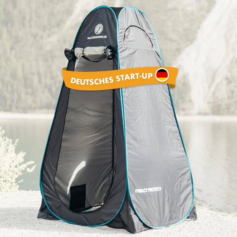 NATURBUMMLER Duschzelt Pop-Up Privacy Protec+ wasserdicht 1,9 m