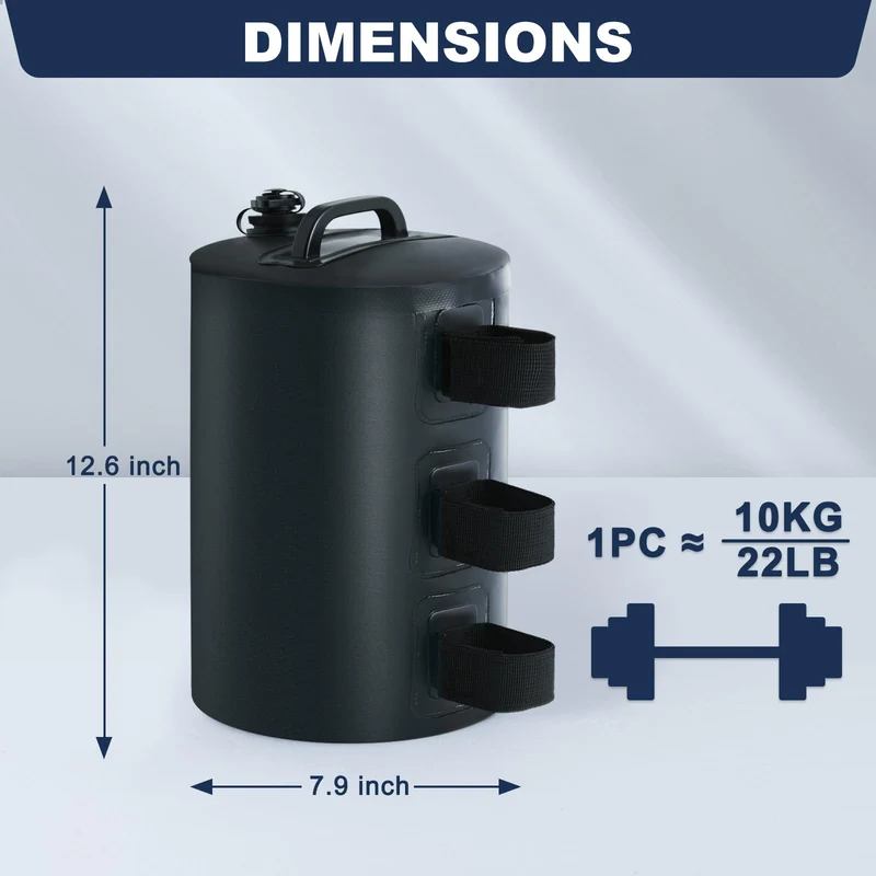 MasterCanopy Beingewichte 4er Set, Gewichtstaschen für Pavillon