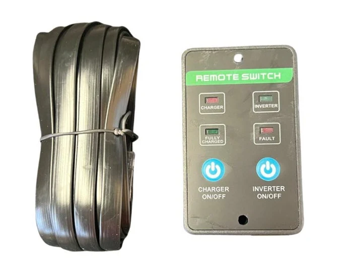 Fernbedienung mit 5m Kabel zu Highend 3in1 Invertern (RC90)
