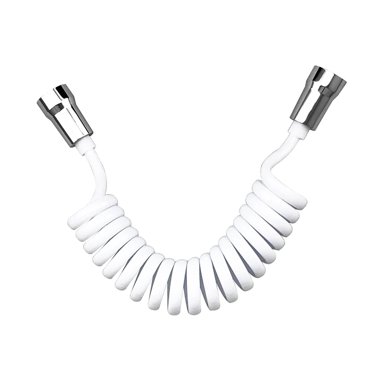 1.5m Dusch- Schlauch, Kringel- flexibles PVC, ausziehbar
