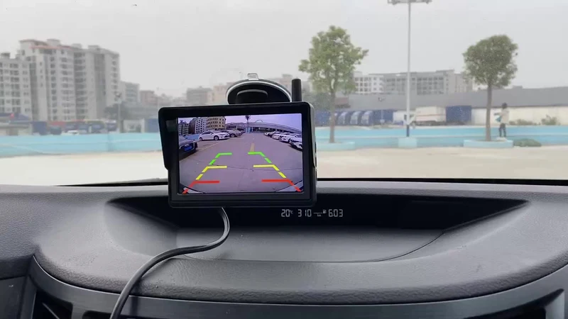 5 Zoll digitales drahtloses Rückfahrkamera - System, Wireless