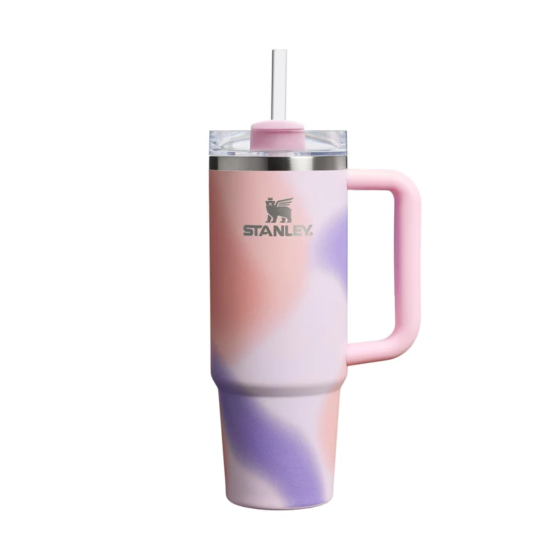STANLEY Quencher H2.0 FlowState Trinkflasche 0.89 L, Rose Petal Motion