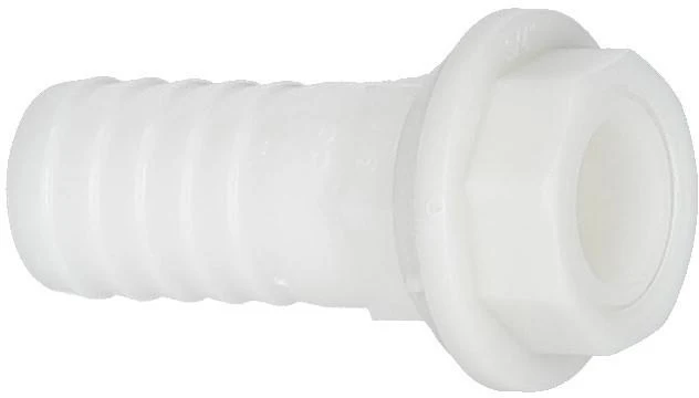 Tankanschlussverschraubung für Abwasserschläuche gerade 20mm / 25 mm / 40mm