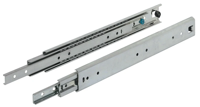Kugelführung, Vollauszug, Accuride 5321, Tragkraft bis 150 kg, Stahl, seitliche Montage