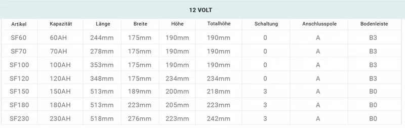 230Ah AGM Solarbatterie AKKU für Photovoltaik, Insel oder Solar Anlagen, Wohnmobil, Camper