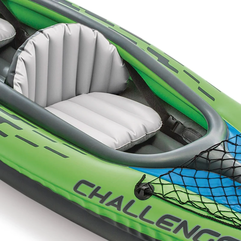 Intex Challenger K2 aufblasbares Kajak für 2 Personen, grün