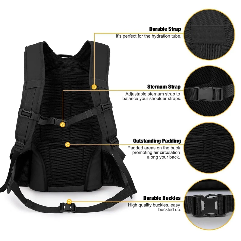 Mardingtop Taktischer Rucksack 35L Trekkingrucksack Outdoor