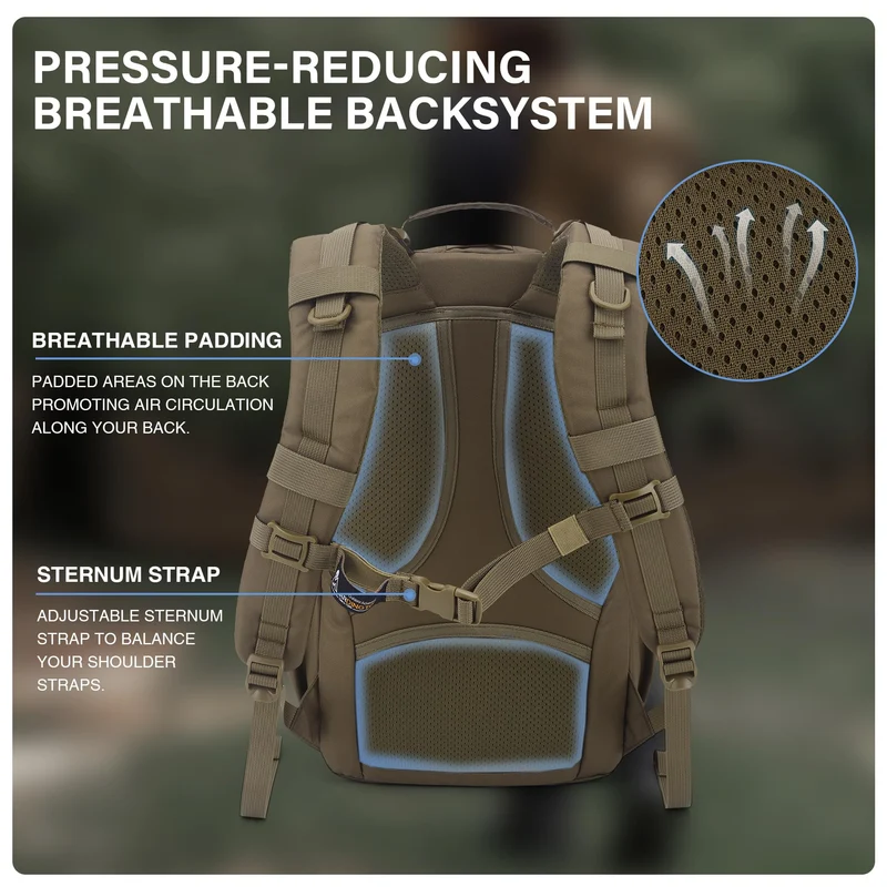 Mardingtop M6700 Trekkingrucksack 20L mit MOLLE-System