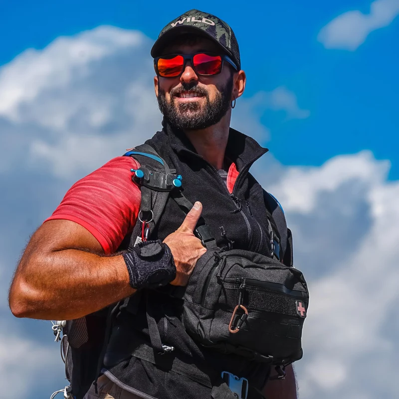 Mardingtop Taktische Brusttasche Molle Chest Rig für Outdoor