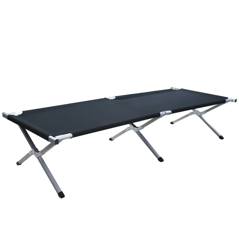 Kronenburg Feldbett XXL, Campingbett 210 x 72 x 45 cm, bis 200 kg