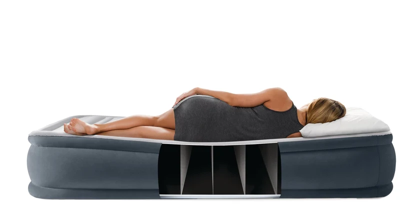 Intex Twin Comfort-Plush Luftbett mit Fiber-Tech, 99 x 191 x 46 cm