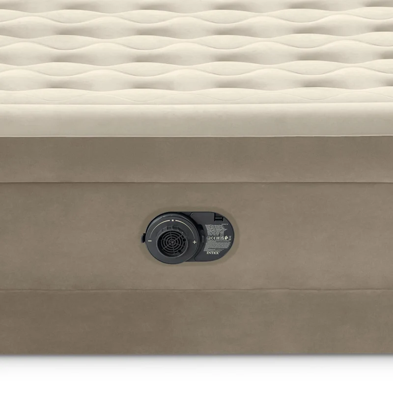 Intex Queen Ultra-Plüsch-Luftbett mit Fiber-Tech RP, 152 x 203 x 46 cm