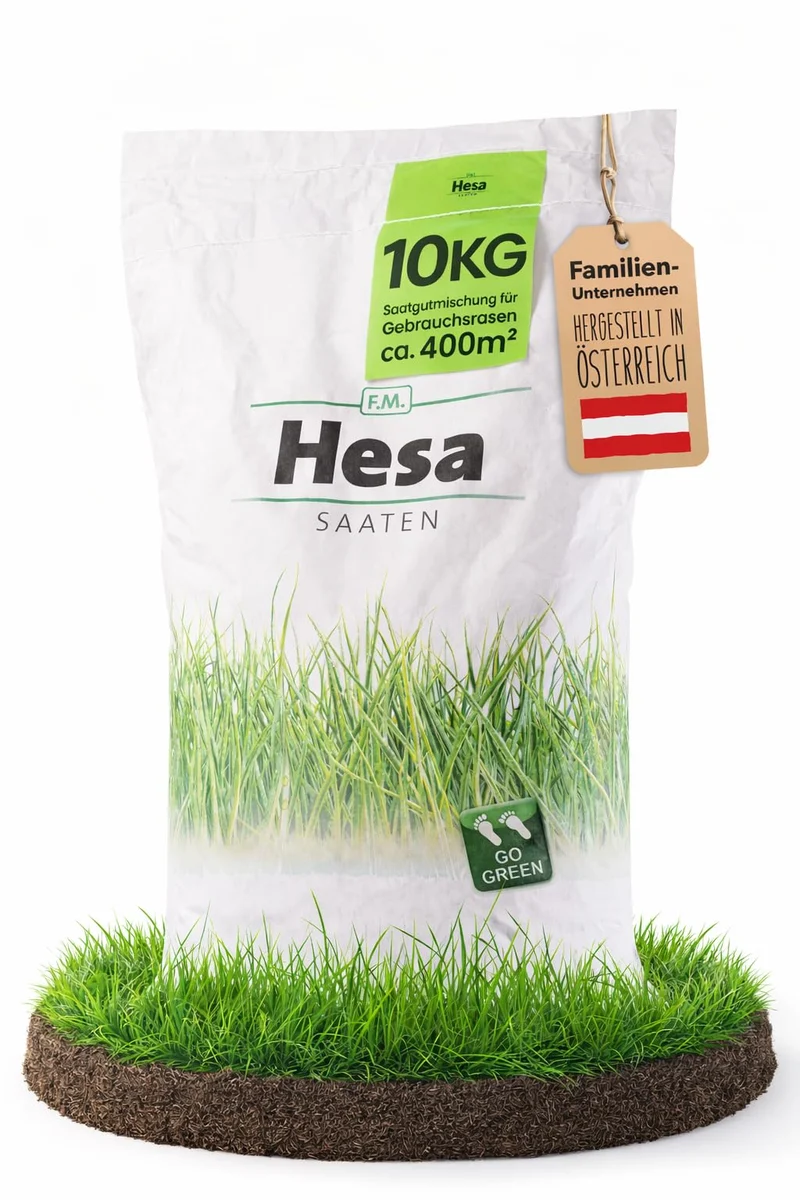 Hesa Gebrauchsrasen RSM 2.3 Rasensamen 10 kg für 400 m²
