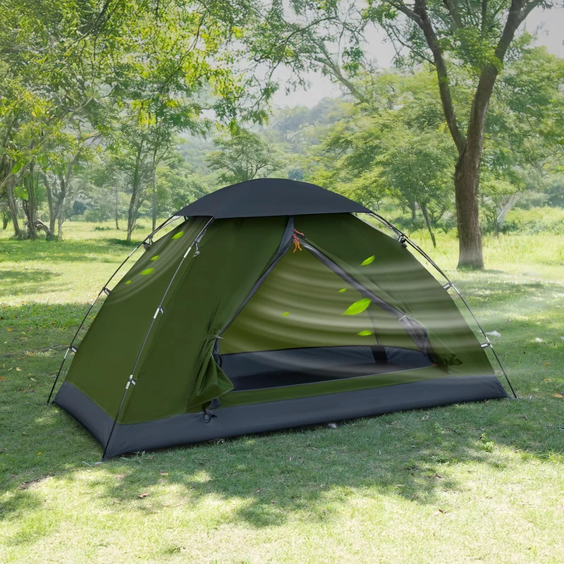 Night Cat ZP-30-1P Campingzelt für 1 Person, wasserdicht, 2 kg