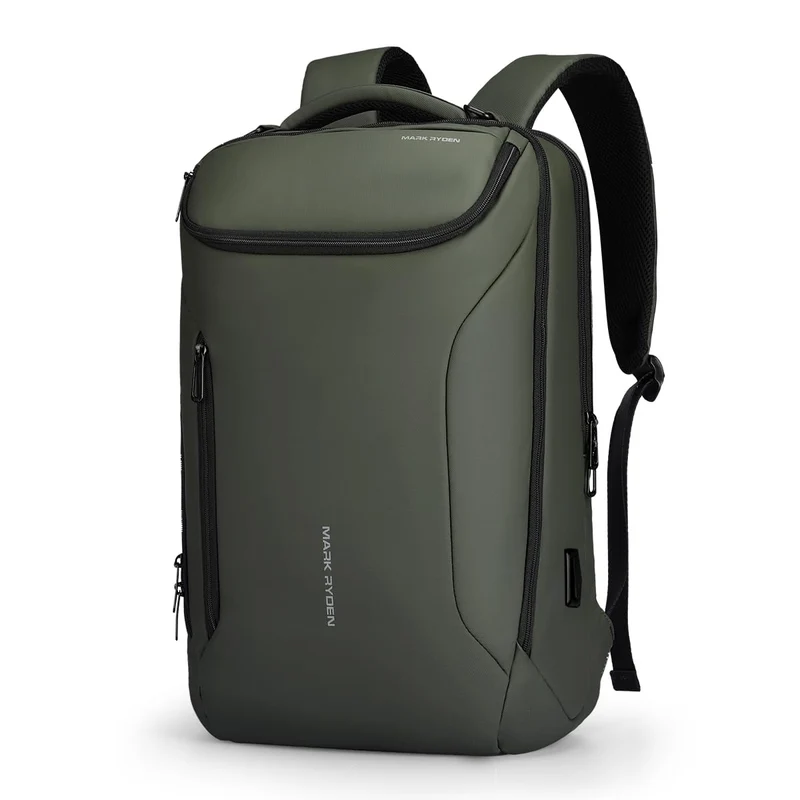 MARK RYDEN Laptop Rucksack 17.3 Zoll, wasserabweisend, USB-Anschluss