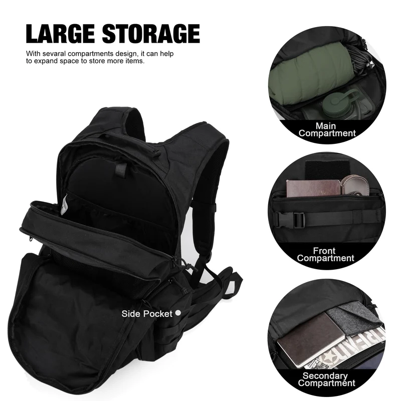 Mardingtop Taktischer Rucksack M6290, 28L Wanderrucksack Outdoor