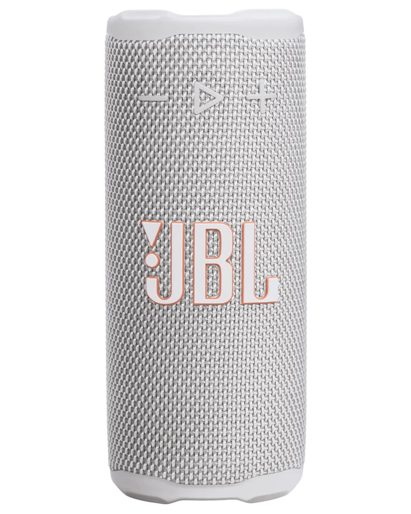 JBL Grip Bluetooth Lautsprecher mit AI Sound Boost, Weiss