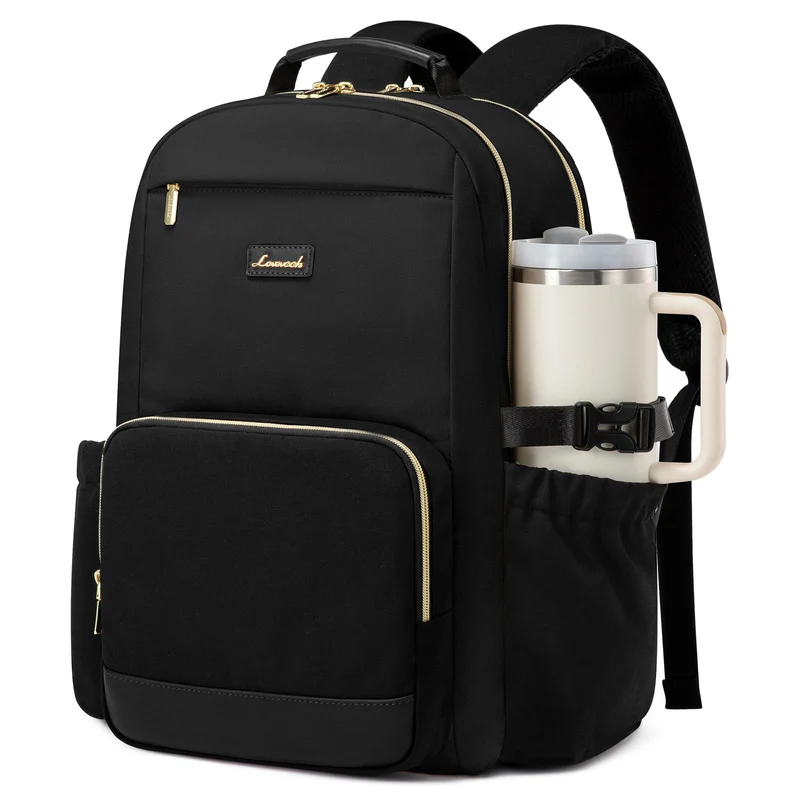 LOVEVOOK Rucksack Damen 15,6 Zoll Laptopfach, wasserabweisend