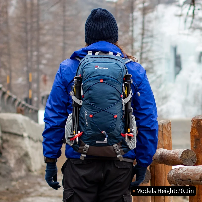 Mountaintop Wanderrucksack 40L Trekkingrucksack mit Regenhülle