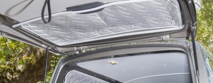 Thermomatte, VWT5/T6/T6.1, Heckklappe ohne Verkleidung