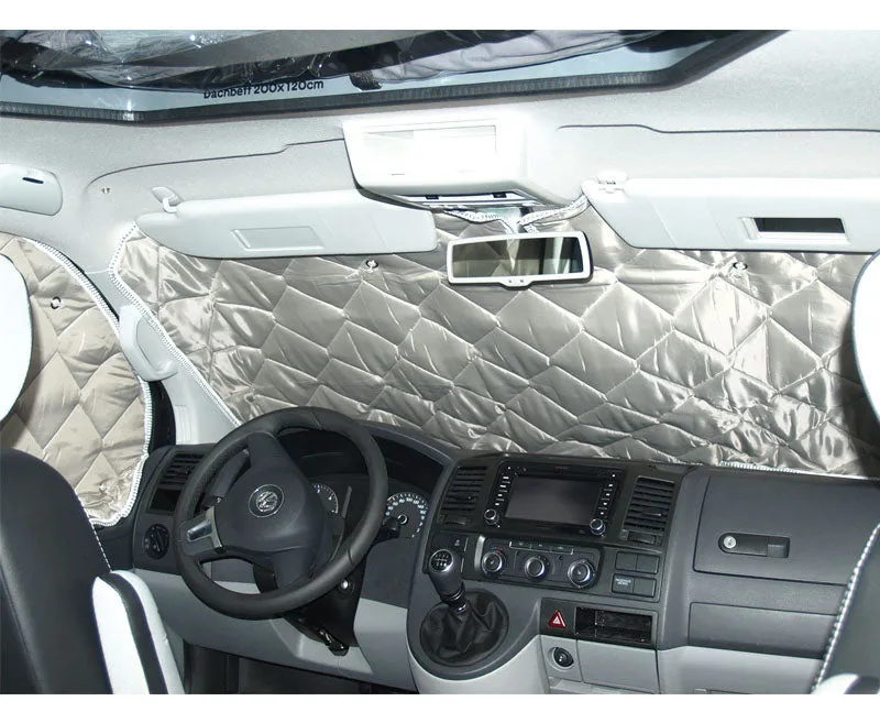 Thermomatten Wohnraum Komfort für VW T5/T6 langer Radstand – 4-teilig