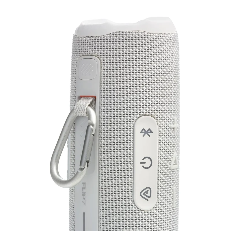 JBL Flip 7 Bluetooth-Lautsprecher, tragbar, IP68 wasserdicht, Weiss