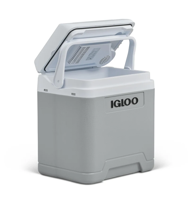 Igloo IE27 elektrische Kühlbox 27 L, 12V/230V, Grau
